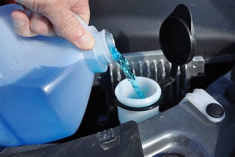 UPDATE: If you live in a colder climate, use 99% isopropyl <strong>alcohol</strong> in the winter to prevent the <strong>washer fluid</strong> from freezing. . Adding alcohol to windshield washer fluid
